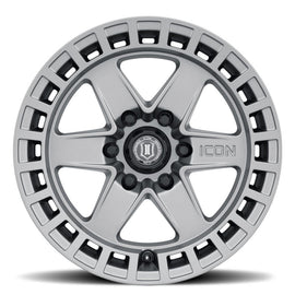 ICON Raider 17x8.5 6x5.5 0mm Offset 4.75in BS Rueda de titanio