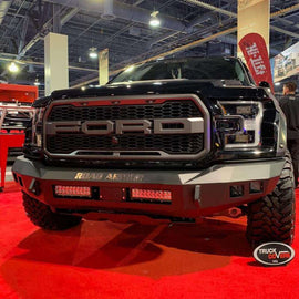 Road Armor 18-20 Ford F-150 Stealth Parachoques delantero sin cabrestante - Tex Blk
