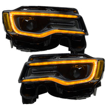 Cargar imagen en el visor de la galería, Oracle 1421 Jeep Grand Cherokee Dynamic Headlight DRL Upgrade Kit  ColorSHIFT Dynamic SEE WARRANTY