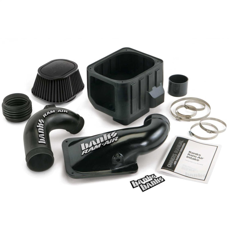 Banks Power 04-05 Chevy 6.6L LLY Sistema de admisión de aire Ram - Filtro seco