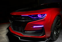 Cargar imagen en el visor de la galería, Oracle 19-21 Chevy Camaro SS/RS RGBW+A Headlight DRL Upgrade Kit - ColorSHIFT SEE WARRANTY