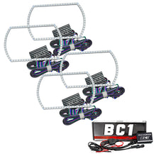 Cargar imagen en el visor de la galería, Oracle Chevy Silverado 07-13 Halo Kit Square Style - ColorSHIFT w/ BC1 Controller SEE WARRANTY