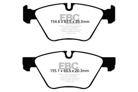 EBC 06-07 BMW 330i/330Xi (E90) Pastillas de freno delanteras Bluestuff