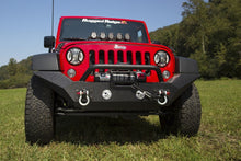 Cargar imagen en el visor de la galería, Rugged Ridge Spartan Front Bumper HCE W/Overrider 07-18 Jeep Wrangler JK