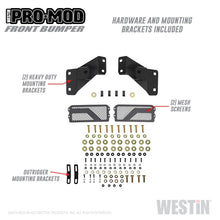 Cargar imagen en el visor de la galería, Westin 15-19 Chevrolet Silverado 2500/3500 Pro-Mod Front Bumper - Textured Black