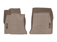 Cargar imagen en el visor de la galería, WeatherTech 2019 + Genesis G70 Front FloorLiner - Tan (Rear Wheel Drive)