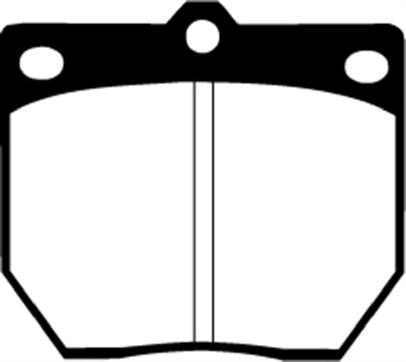 EBC 70-74 Datsun 240Z 2.4 Pastillas de freno delanteras Greenstuff
