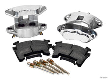 Cargar imagen en el visor de la galería, Wilwood D154 Rear Caliper Kit -Polished 1.12 / 1.12in Piston 1.04in Rotor