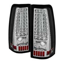 Cargar imagen en el visor de la galería, Xtune Chevy Silverado 1500-2500-3500 03-06 C-Shape LED Tail Lights Chrome ALT-ON-CS03-G2-LED-C