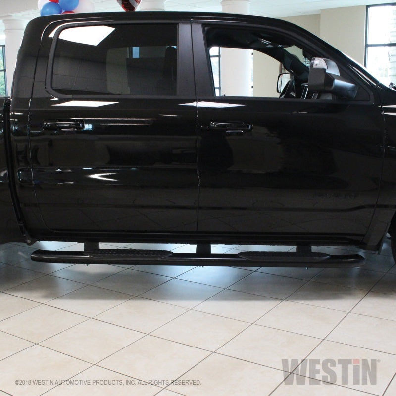Westin Ram 1500 Crew Cab 2019 (excepto Ram 1500 Classic 2019) PRO TRAXX 5 barras de paso Nerf ovaladas - Negro