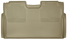 Cargar imagen en el visor de la galería, Husky Liners 15 Ford F-150 SuperCrew Cab WeatherBeater Tan Revestimiento del piso del segundo asiento