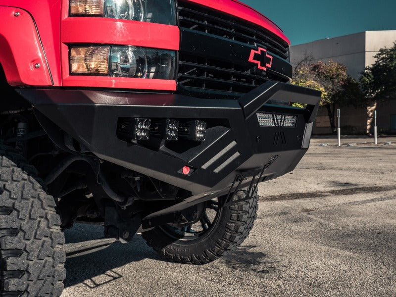 Road Armor 15-19 Chevy 2500 SPARTAN Parachoques delantero - Tex Blk
