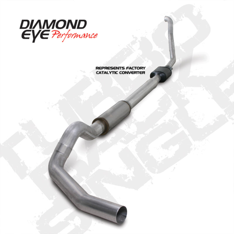 KIT Diamond Eye 5 pulgadas TB SGL AL: 94-97 FORD 7.3L F250/F350 PWRSTROKE NFS CON CARB EQUIV STDS