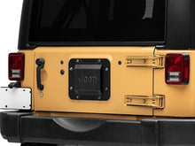 Cargar imagen en el visor de la galería, Officially Licensed Jeep 07-18 Wrangler JK Spare Tire Delete w/ License Plate Mount and Jeep Logo
