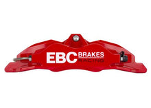 Cargar imagen en el visor de la galería, EBC Racing 92-00 BMW M3 (E36) Pinza roja Apollo-4 delantera izquierda