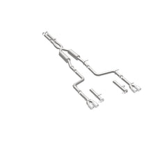 Cargar imagen en el visor de la galería, MagnaFlow Cat-Back, SS, 2.5 pulgadas, cuádruple trasero dividido con punta de 3.5 pulgadas 2015 Dodge Challenger R/T 5.7L