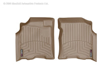 Cargar imagen en el visor de la galería, WeatherTech 04-06 Toyota Tundra Double Cab Front FloorLiner - Tan