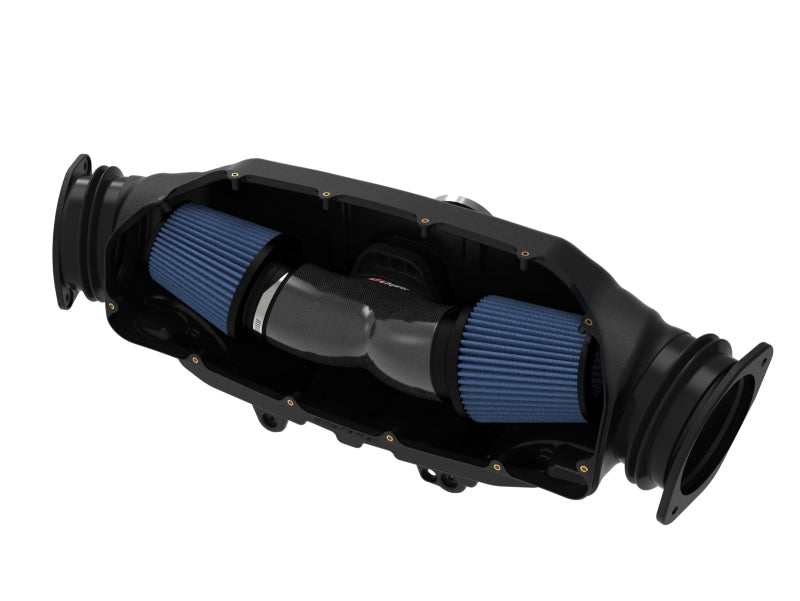 Sistema de admisión de aire aFe Black Series Carbon Fiber Pro 5R 2020 Chevrolet Corvette C8 V8 6.2L