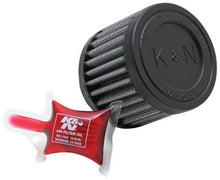 Load image into Gallery viewer, K&amp;N Universal Clamp-On Air Filter 1-11/16in FLG / 3in OD / 2-1/2in H