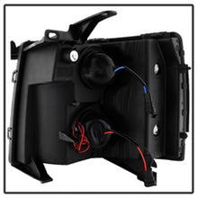 Cargar imagen en el visor de la galería, Xtune Chevy Silverado 1500/2500/3500 07-13 Projector Headlights Black PRO-JH-CS07-LED-BK