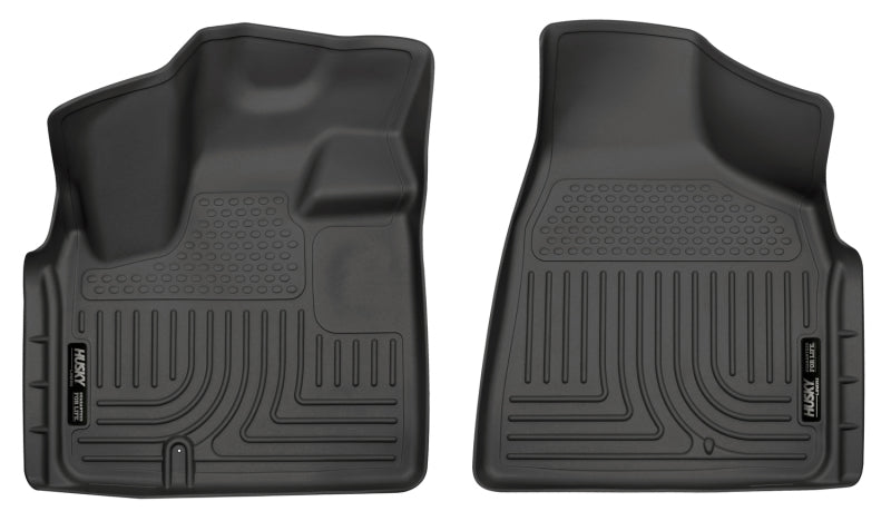 Husky Liners 08-12 Chrysler Town Country/Dodge Grand Caravan WeatherBeater Revestimientos de piso negros