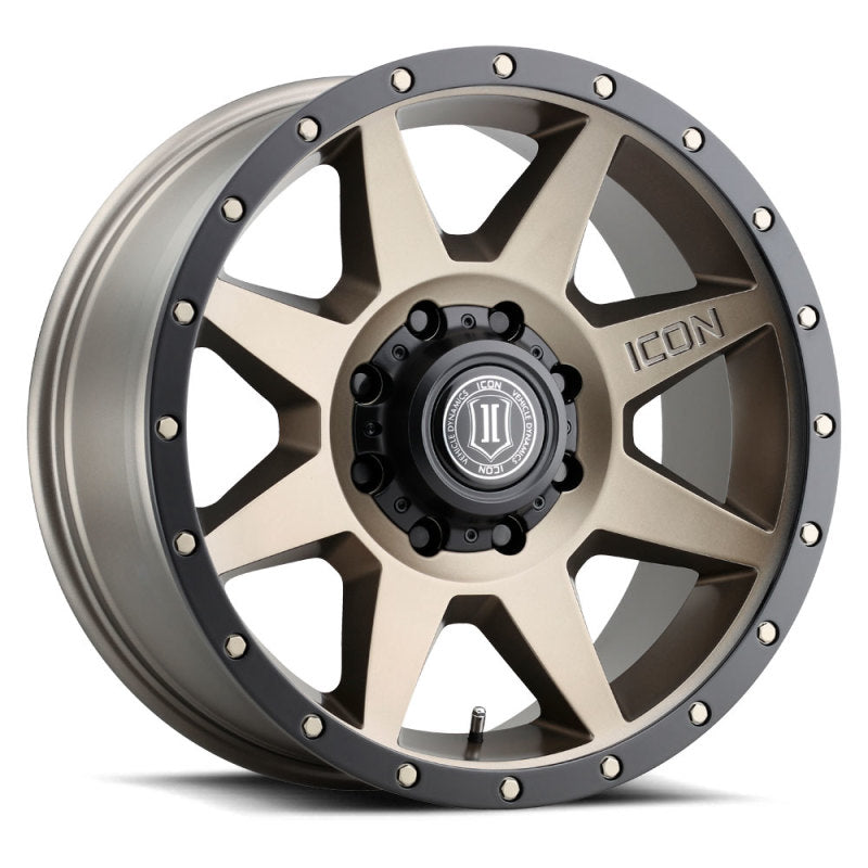 ICON Rebound 20x9 8x180 12mm Offset 5.5in BS Rueda de bronce