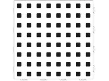 Cargar imagen en el visor de la galería, WeatherTech TechFloor - 3in X 12in Tiles(Left Loop) - White/Black **Order in Qtys of 10