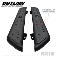 Cargar imagen en el visor de la galería, Westin 15-20 Ford F-150 SuperCab / 17-20 F-250/350 SuperCab Outlaw Nerf Step Bars - Textured Black