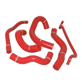 Mishimoto 05-06 Ford Mustang GT V8 / 05-10 GT500 Kit de manguera de silicona roja