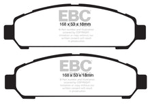 Cargar imagen en el visor de la galería, EBC 08+ Toyota Venza 2.7 Greenstuff Front Brake Pads