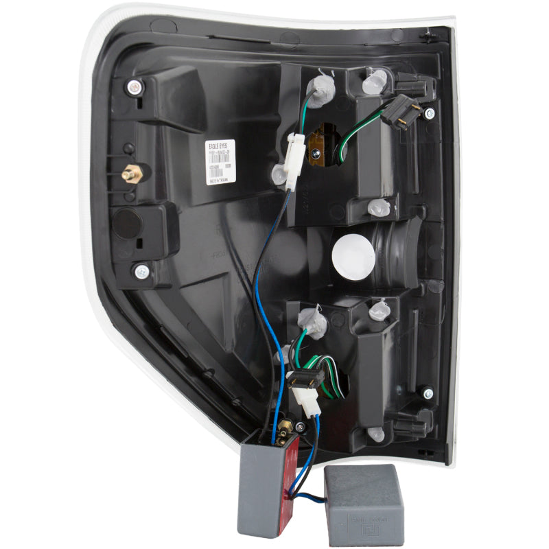 ANZO 2009-2013 Ford F-150 luces traseras LED ahumadas