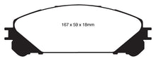 Cargar imagen en el visor de la galería, EBC 10+ Lexus RX350 3.5 (Japan) Greenstuff Front Brake Pads