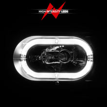 Cargar imagen en el visor de la galería, ANZO 88-98 Chevrolet C1500 Faros delanteros de cristal con carcasa negra con luces de señal y marcador laterales