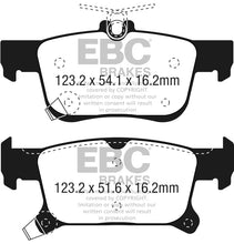 Cargar imagen en el visor de la galería, EBC 2016+ Buick Envision 2.0L Turbo Ultimax2 Rear Brake Pads