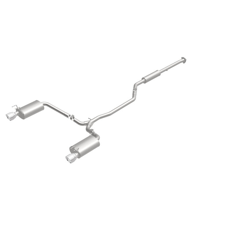 MagnaFlow Sys C/B 2015 Honda Accord 3.5L V6 2.5in SS Doble Parte Trasera Pulida Punta 4.5