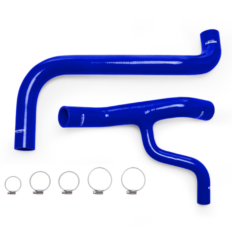 Mishimoto 98-04 Ford F-150 4.6L Kit de manguera de radiador de silicona azul