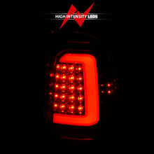 Cargar imagen en el visor de la galería, ANZO 1997-2004 Dodge Dakota luces traseras LED con carcasa cromada, par de lentes rojas