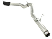 Cargar imagen en el visor de la galería, aFe Atlas Exhausts Escape de acero aluminizado con respaldo DPF Dodge Diesel Trucks 07.5-12 L6-6.7L Punta negra