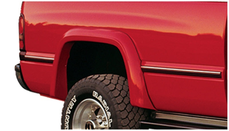 Bushwacker 94-01 Dodge Ram 1500 Fleetside Extend-A-Fender estilo bengalas 2 piezas 78.0/96.0 pulgadas cama - negro