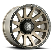 Cargar imagen en el visor de la galería, ICON Compression 20x10 8x170 -19mm Offset 4.75in BS 125mm Bore Bronze Wheel