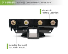 Cargar imagen en el visor de la galería, DV8 Offroad 07-21 Jeep Wrangler (JK/JL) Enganche atornillado sin luces