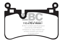 Cargar imagen en el visor de la galería, EBC 08-13 Mercedes-Benz C63 AMG (W204) 6.2 Bluestuff Rear Brake Pads