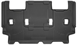 Husky Liners 07-10 Ford Expedition/Lincoln Navigator WeatherBeater 3ª fila negro revestimiento de piso