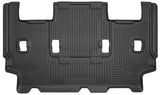 Husky Liners 07-10 Ford Expedition/Lincoln Navigator WeatherBeater 3ª fila negro revestimiento de piso