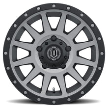 Cargar imagen en el visor de la galería, ICON Compression 17x8.5 5x150 25mm Offset 5.75in BS 110.1mm Bore Titanium Wheel