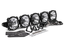Cargar imagen en el visor de la galería, KC HiLiTES Polaris RZR 32in. Pro6 Gravity LED 5-Light 100w Combo Beam Overhead Light Bar System