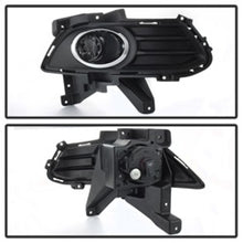 Cargar imagen en el visor de la galería, Spyder 13-16 Ford Fusion OEM Fog Lights w/Switch &amp; Cover - Clear (FL-FFUS13-C)