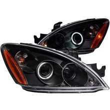 Cargar imagen en el visor de la galería, ANZO 2004-2007 Mitsubishi Lancer Proyector Faros con Halo Negro (CCFL)