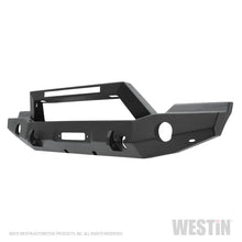Cargar imagen en el visor de la galería, Westin 07-18 Jeep Wrangler JK WJ2 Full Width Front Bumper w/LED Light - Tex. Blk