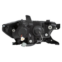 Cargar imagen en el visor de la galería, ANZO 2016-2017 Toyota Tacoma Faros delanteros tipo proyector con interruptor estilo tablón negro con ámbar y DRL